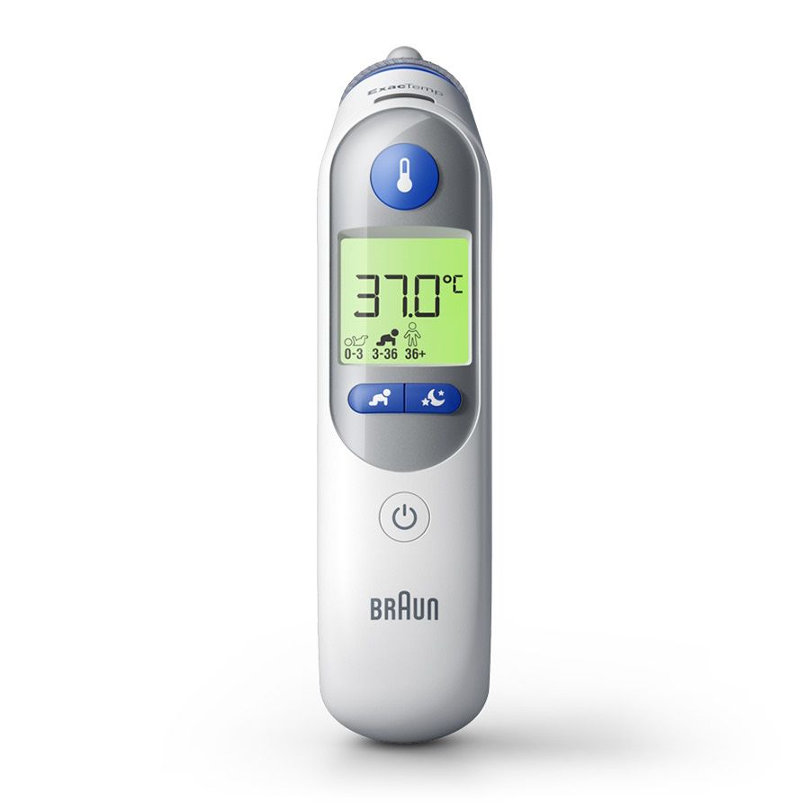 BRAUN ØRETERMOMETER ALDERSJUSTÉRBAR