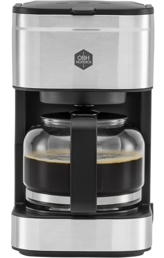 OBH KAFFEMASKINE PRIO 0,75 LTR STÅL