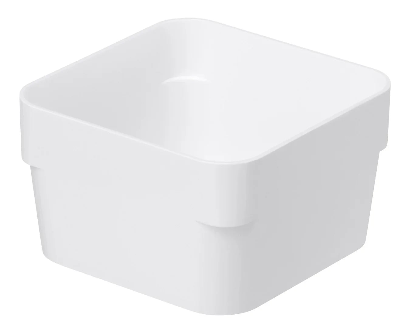 SS COMPACT SKUFFEORGANIZER 10X10 X6CM HVID PLAST