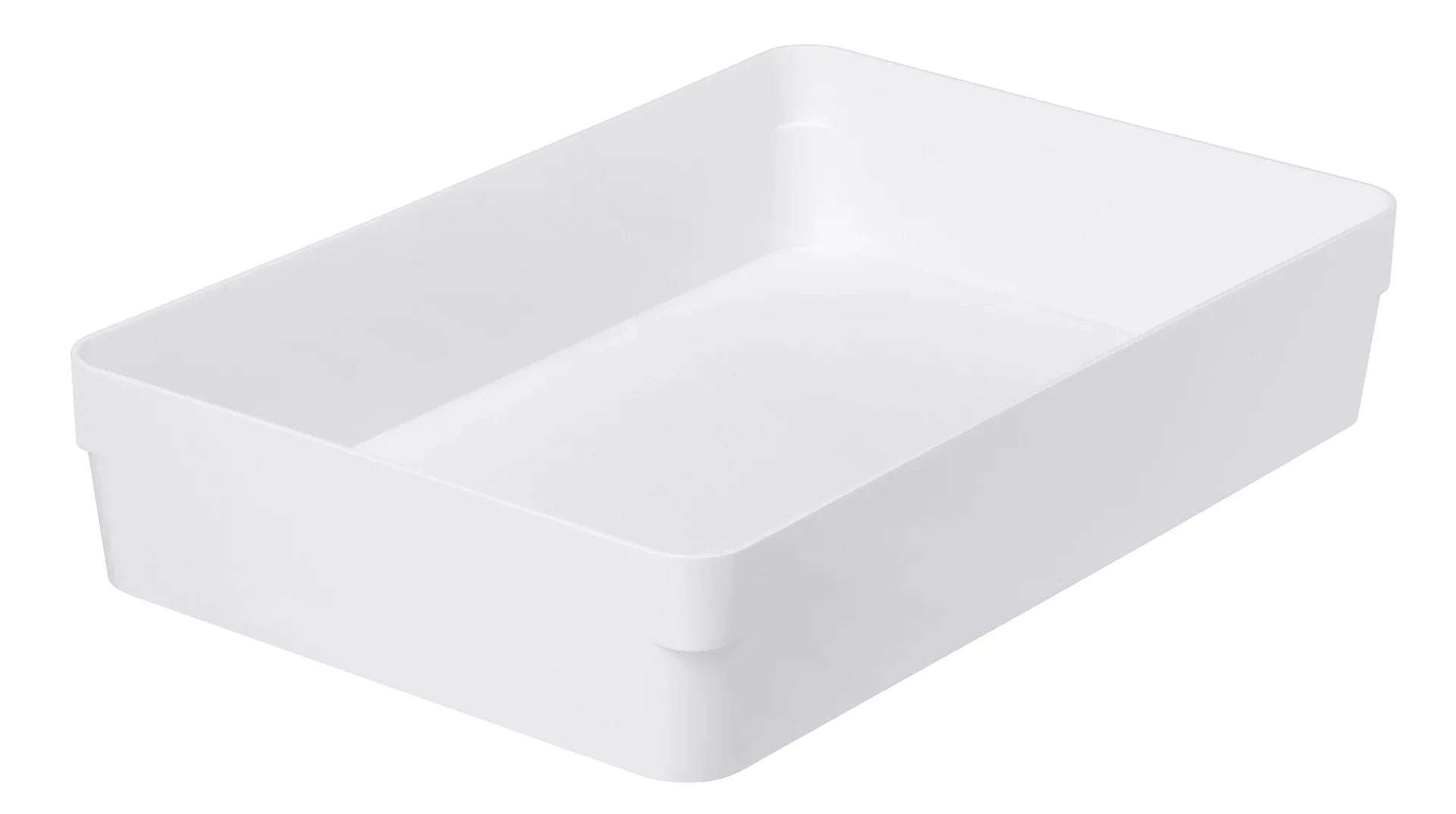 SS COMPACT SKUFFEORGANIZER HVID PLAST 30X20 X6 CM