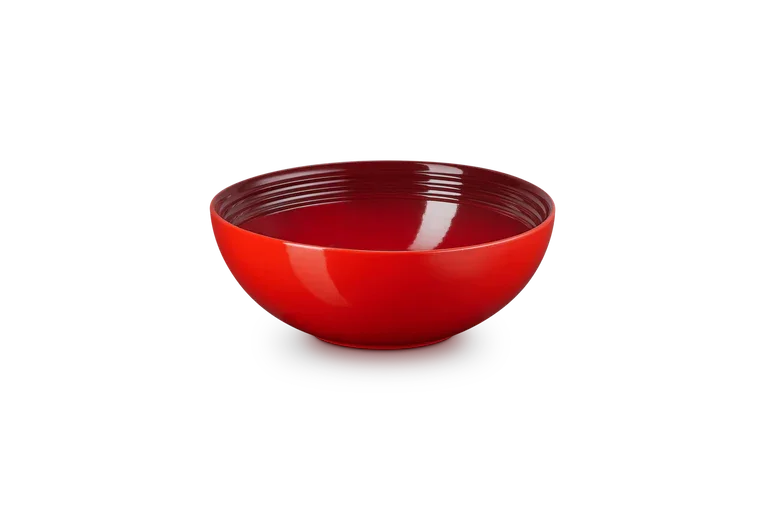 LE CREUSET SERV.SKÅL 24 CM Ø/2,2 L CERISE
