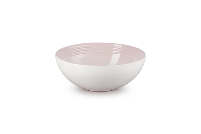 LE CREUSET SERV. SKÅL 24 CM Ø/2,2 L SHELL PINK