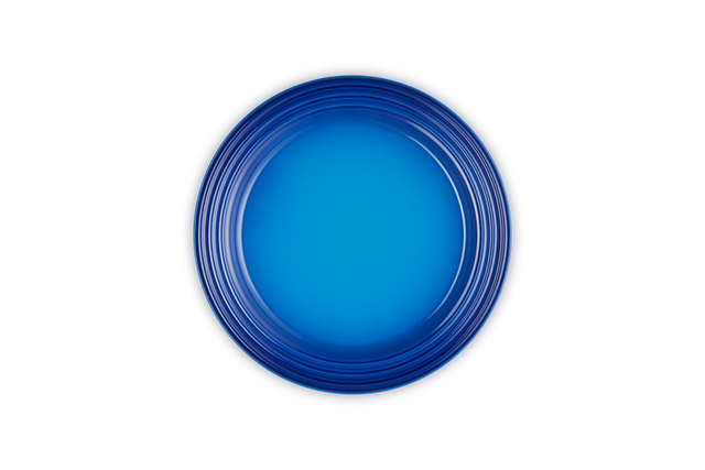 LE CREUSET TALLERKEN 22 CM AZURE