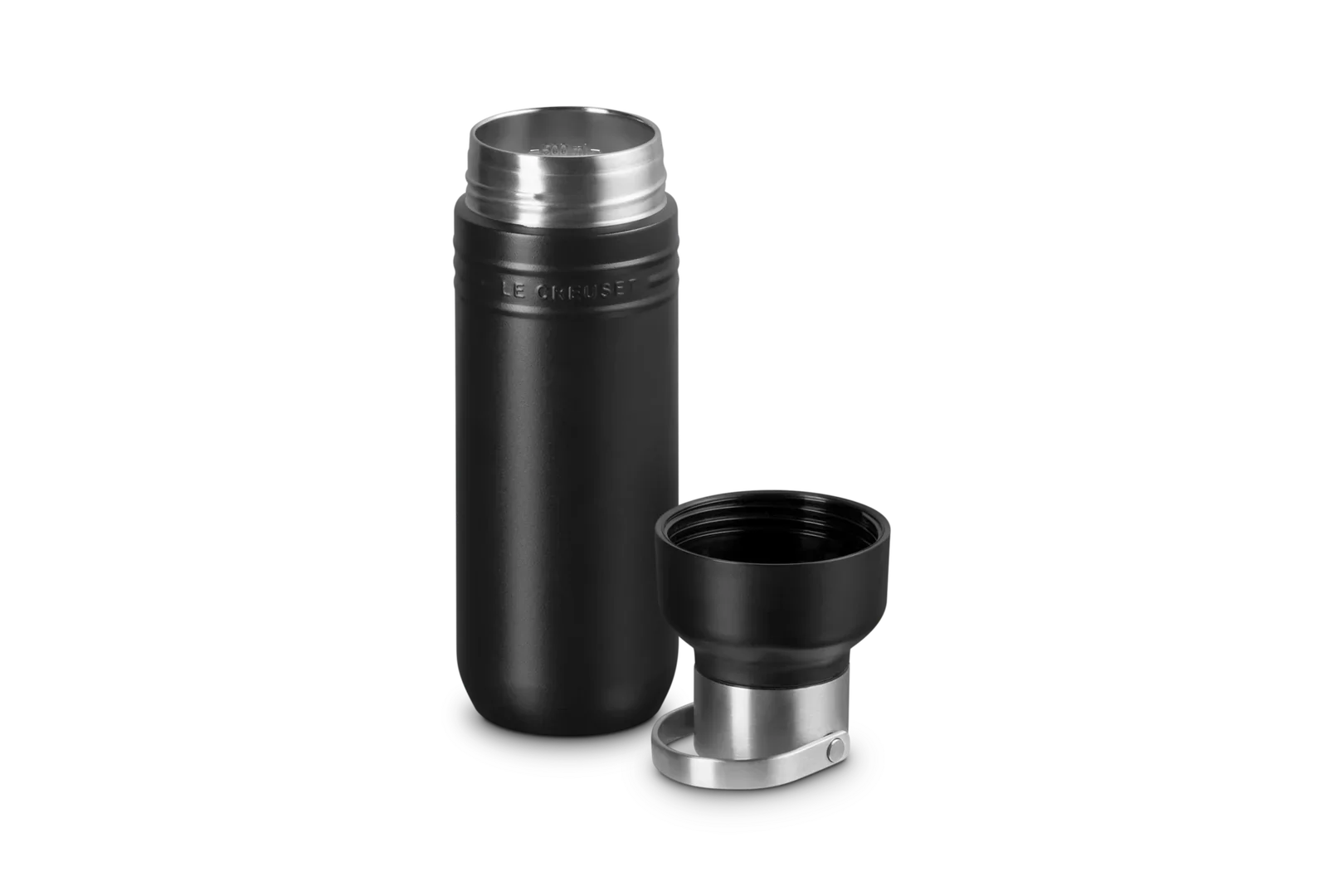 LE CREUSET ON THE GO TERMOFLASKE 500 ML MATTE BLACK