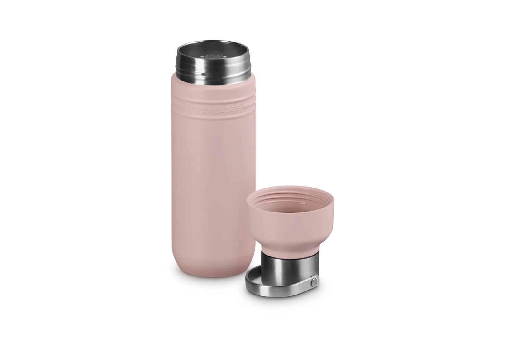 LE CREUSET ON THE GO TERMOFLASKE 500 ML SHELL PINK