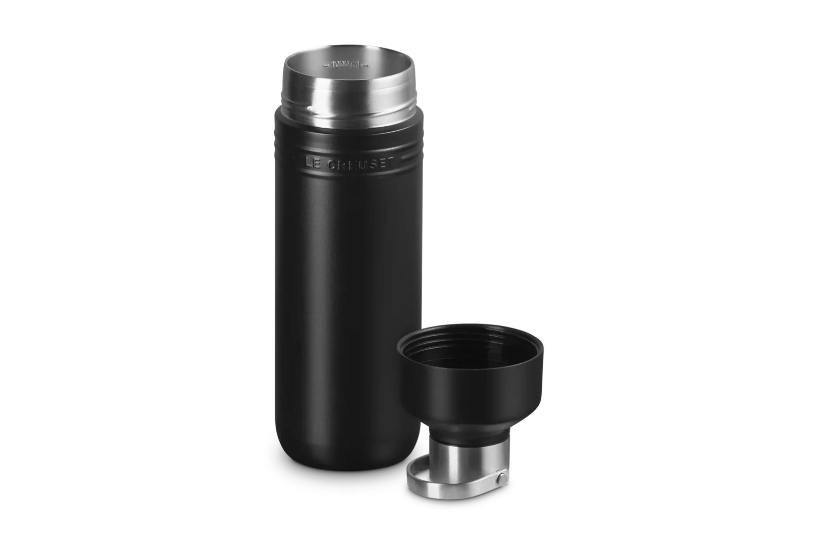 LE CREUSET ON THE GO TERMOFLASKE 1 L MATTE BLACK