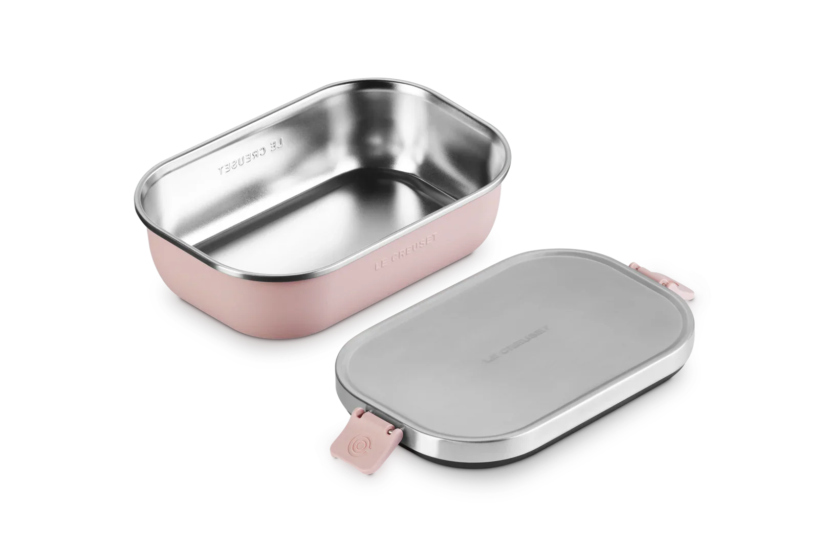 LE CREUSET ON THE GO MADKASSE 900 ML SHELL PINK