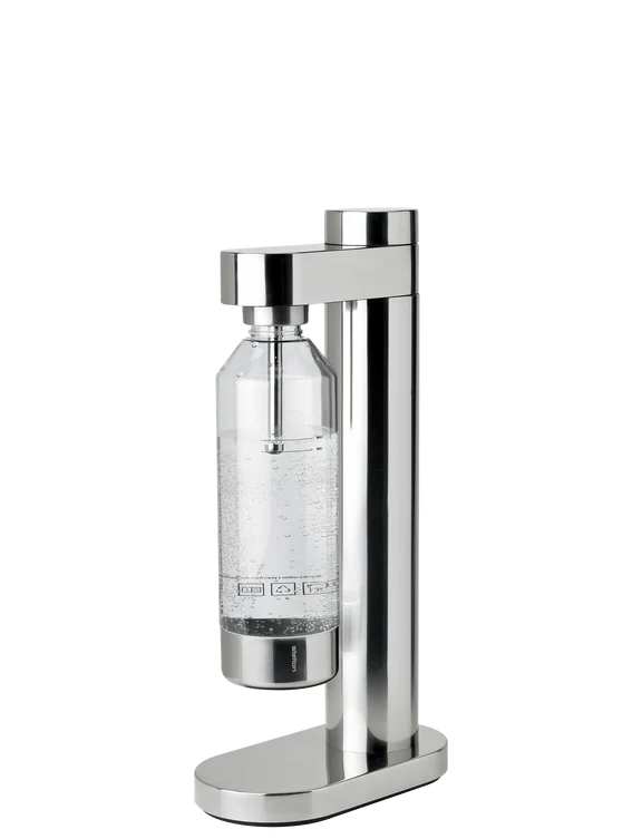 STELTON SODAVANDSMASKINE BRUS STÅL