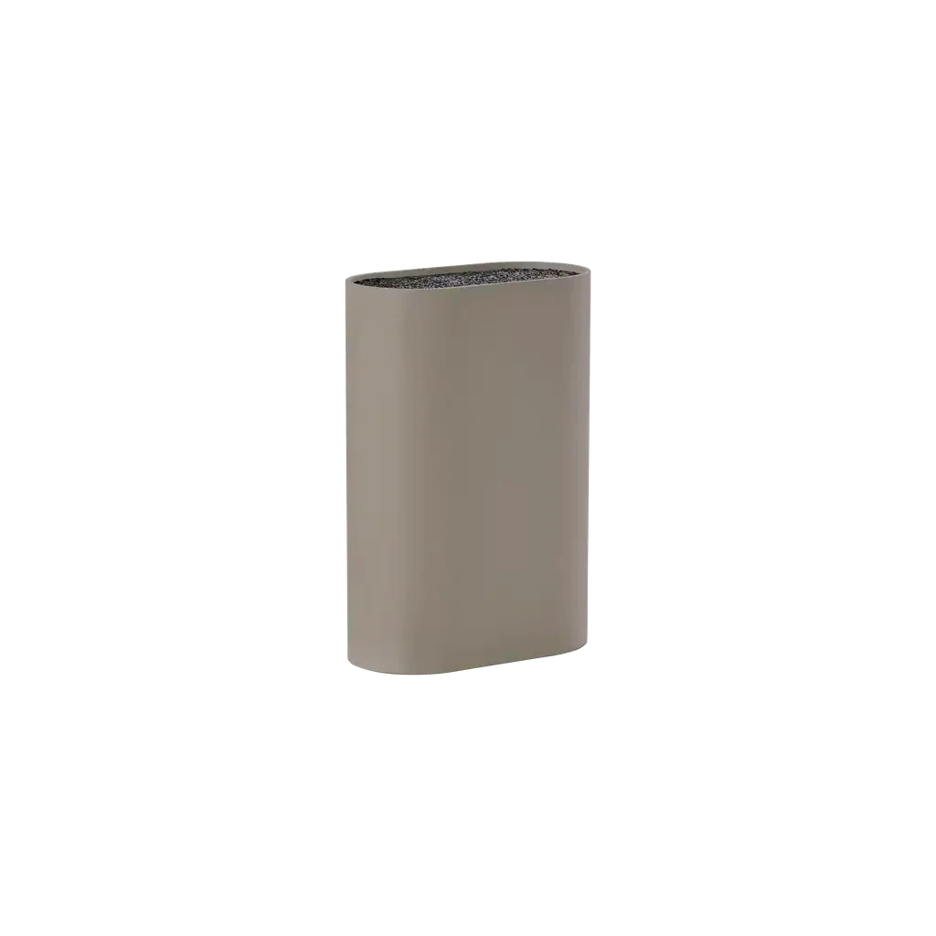 ZONE KNIVBLOK TAUPE 9X17 CM