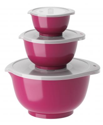 NY MARG.SKÅL SÆT 0,25+0,75+3 L BEETROOT M/LÅG