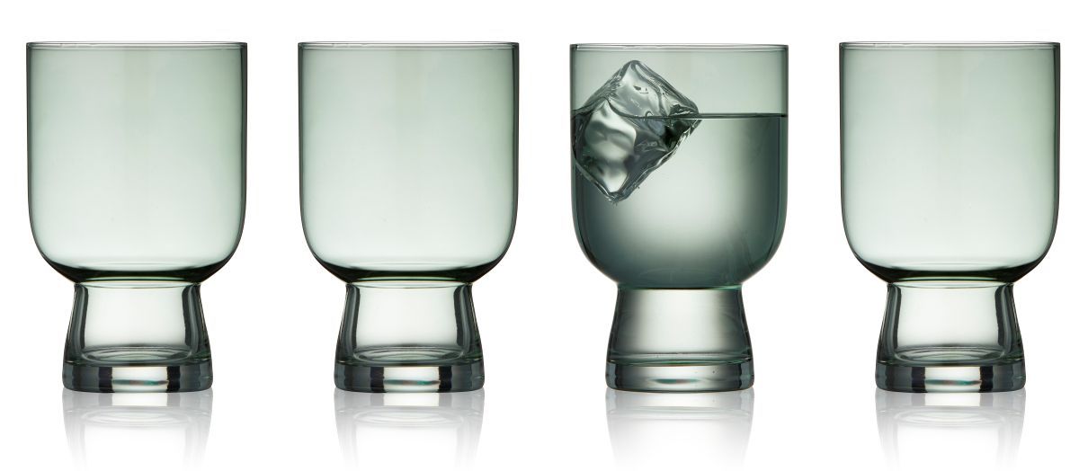 LYNGBY SORRENTO VANDGLAS 30 CL GRØN 4-PAK