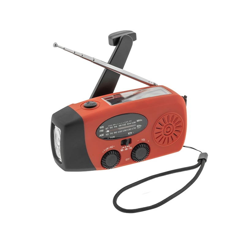 RADIO/POWERBANK/LYGTE M/SOLAR