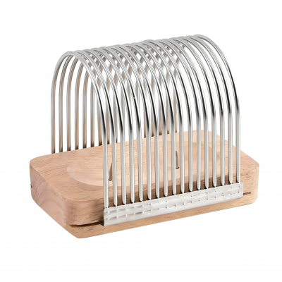 CONZEPT HASSELBACK KARTOFFEL HOLDER TRÆ/METAL