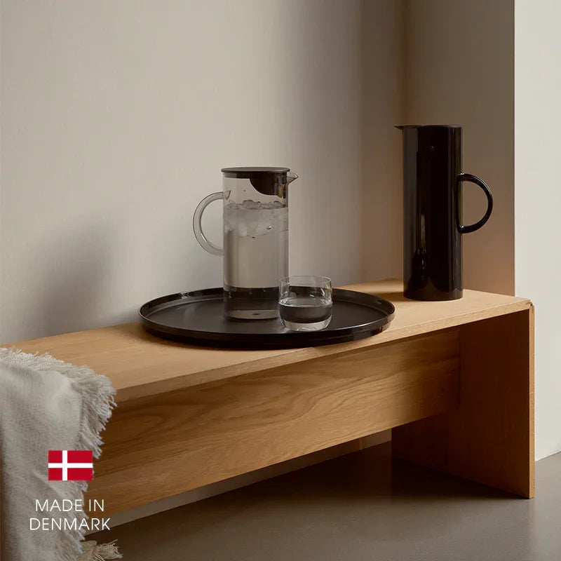 STELTON SERVERINGSBAKKE SORT Ø 40 CM