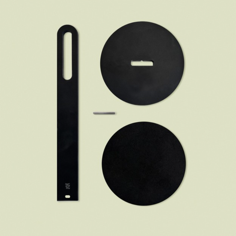 RIGTIG by STELTON SPIN-IT KØKKENRULLEHOLDER SORT