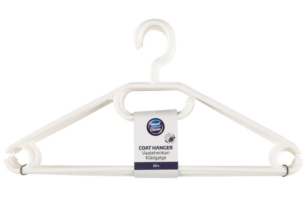 BØJLER I PLAST 10-PAK HVID