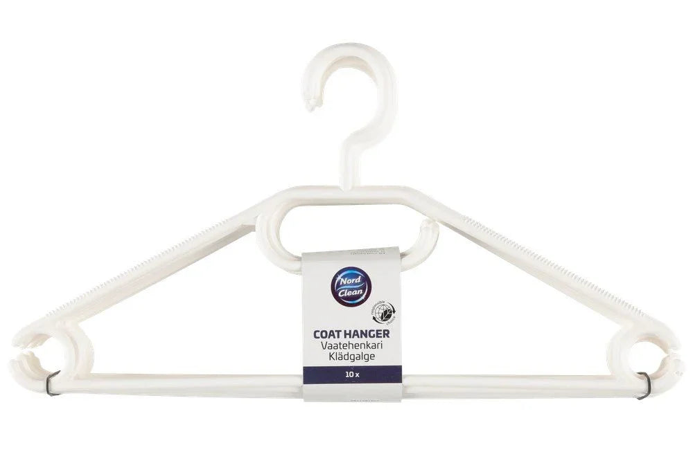 BØJLER I PLAST 10-PAK HVID