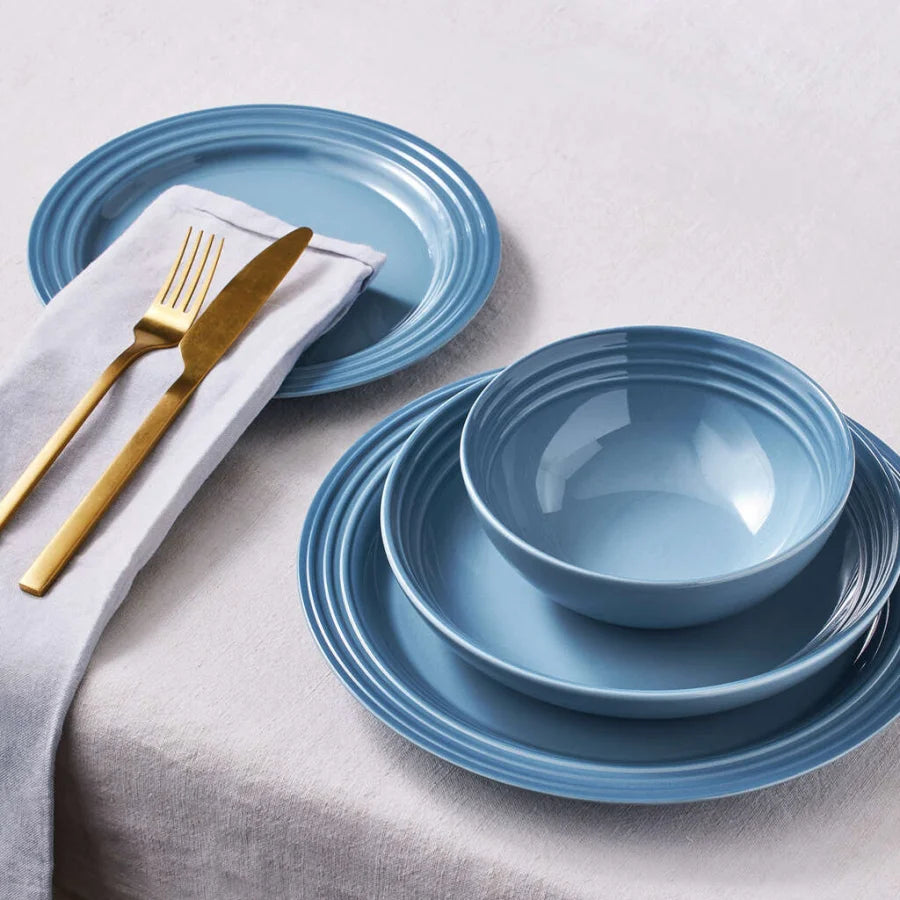 LE CREUSET DYB TALLERKEN 16 CM Ø CHAMBRAY