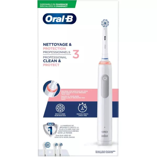 ORAL-B TANDBØRSTE PRO3 SENSITIVE
