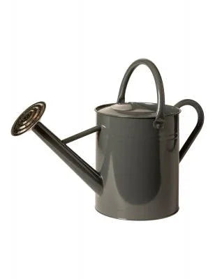 VANDKANDE 8 LTR GRÅ METAL