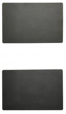 DÆKKESERVIET SOFT REKT.GRÅ/SORT 30X45 CM