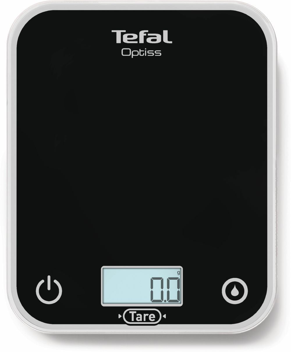 TEFAL KØKKENVÆGT OPTISS SORT 0,5G/5KG