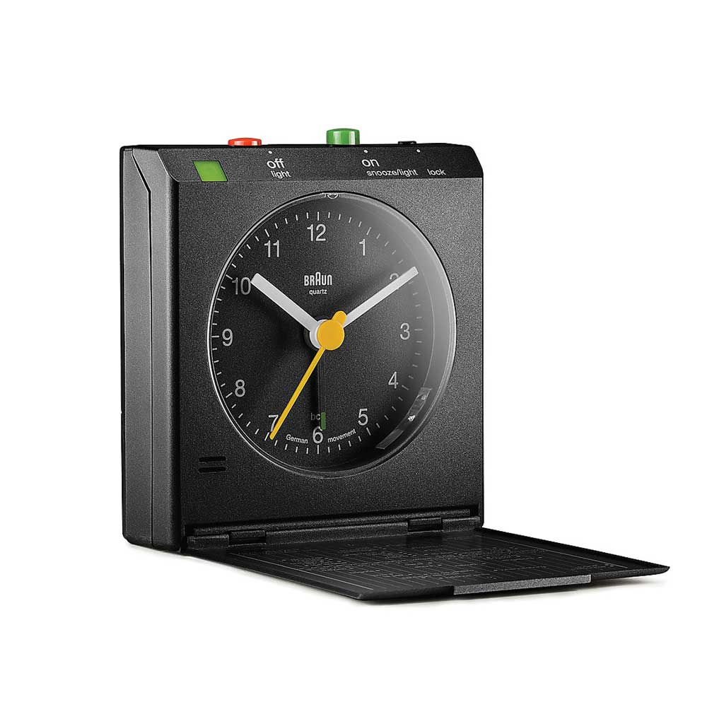 BRAUN REJSEVÆKKEUR M/KLAP