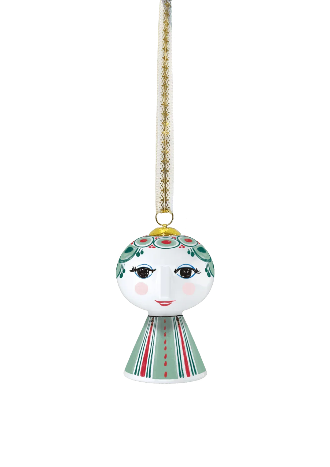 BJØRN WIINBLAD EVA JULEOPHÆNG GRØN 7,5 CM