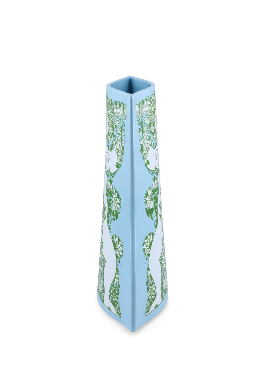 BJØRN WIINBLAD VASE NINA 28,5 CM BLÅ/GRØN