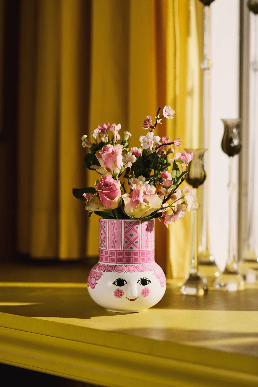 BJØRN WIINBLAD OLGA VASE 15 CM PINK