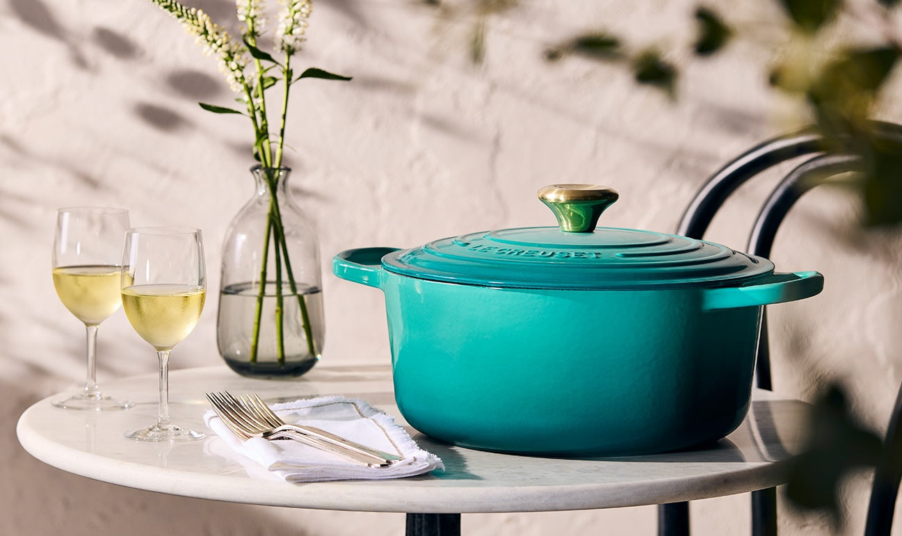 LE CREUSET GRYDE 5,3 L/26 CM BLEU RIVIERA