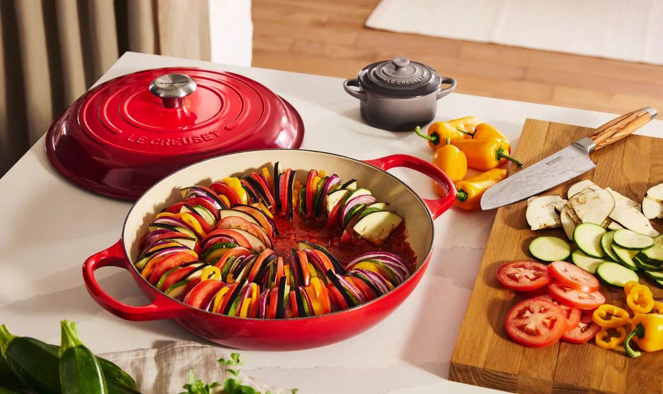 LE CREUSET BUFFETGRYDE 3,5 L 30 CM CERISE