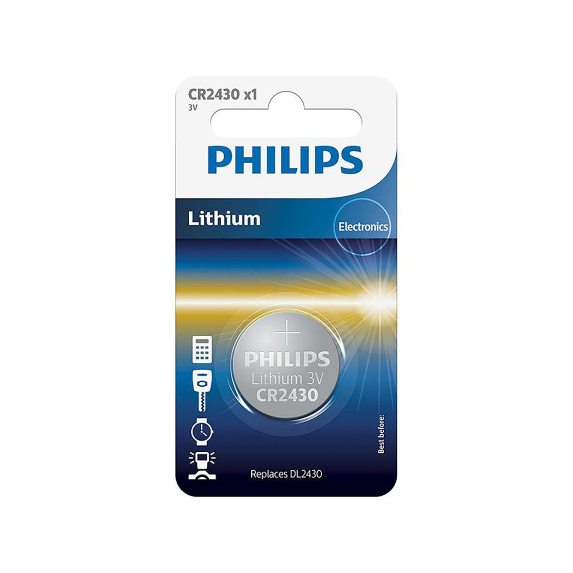 BATTERI CR2430 PHILIPS