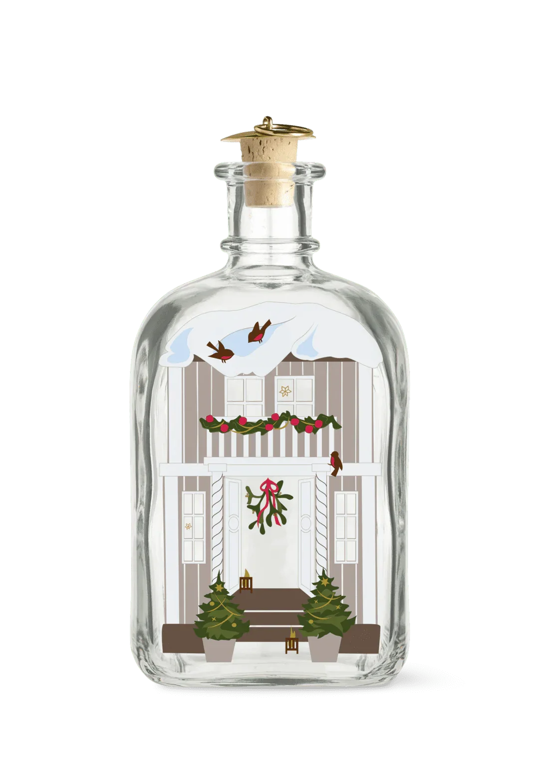 HOLMEGAARD JULEFLASKE 73CL 2022