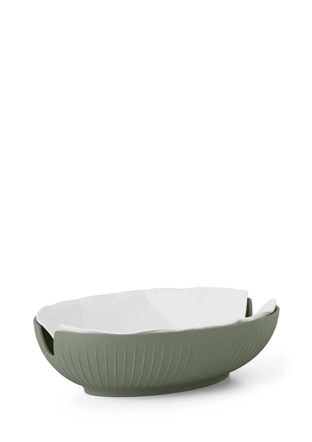 HAMMERSHØI BRØDKURV 29,5 X 20 CM GRØN