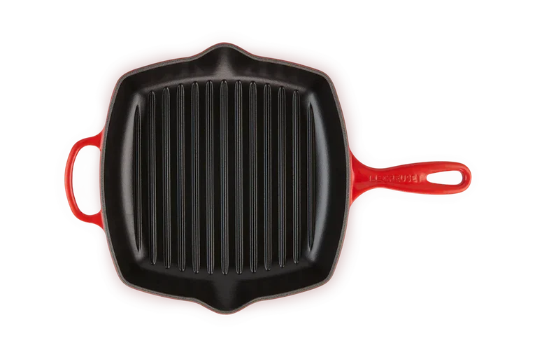 LE CREUSET GRILLPANDE 26X26 CERISE