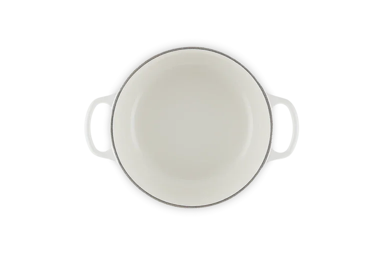 LE CREUSET GRYDE 4,2 L/24 CM HVID