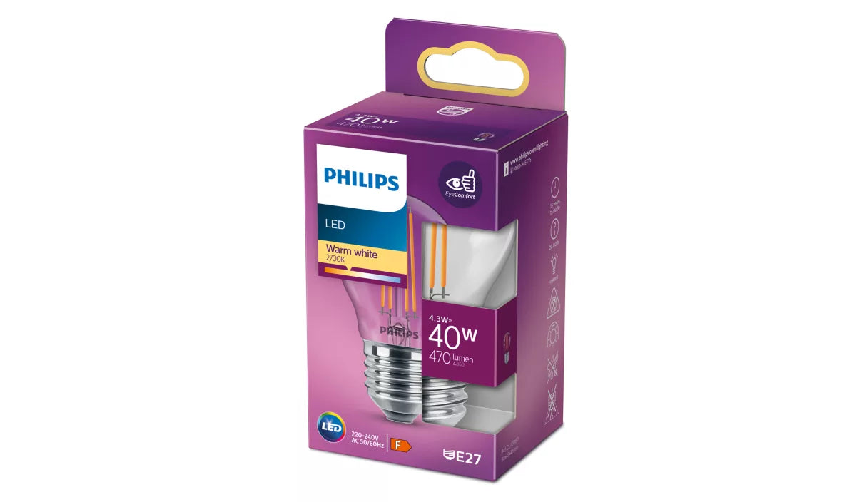 LED KRONE KLAR 40W E27