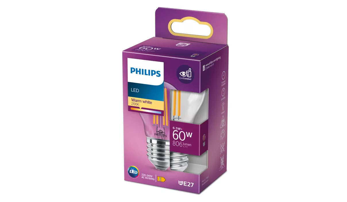 LED KRONE KLAR 60W E27