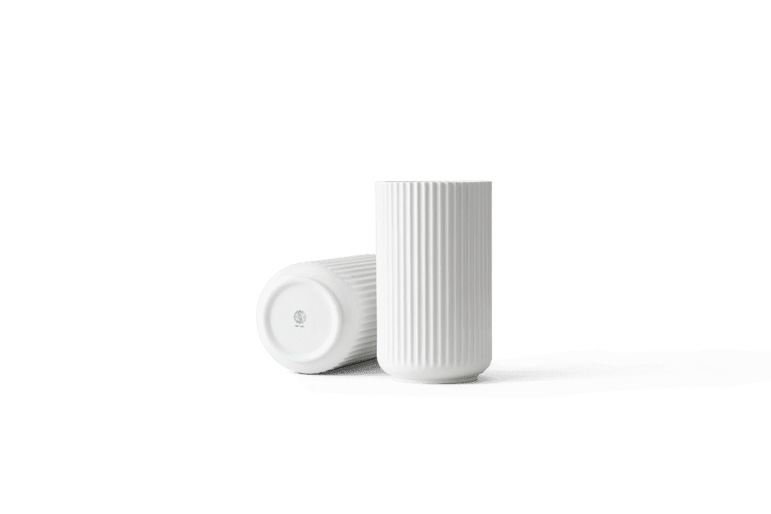 LYNGBY VASE 25 CM HVID