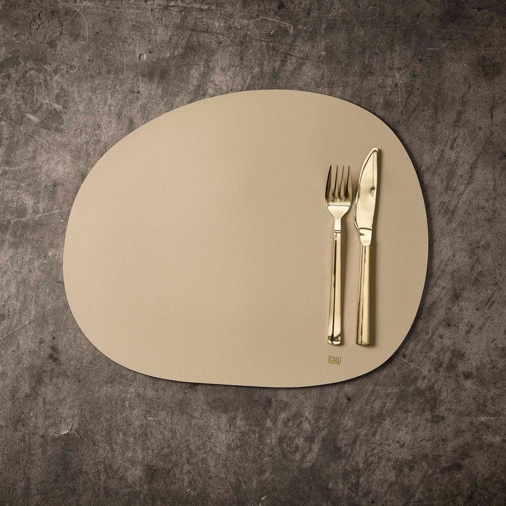 RAW DÆK.SERVIET GUMMI BEIGE 2025 MODEL