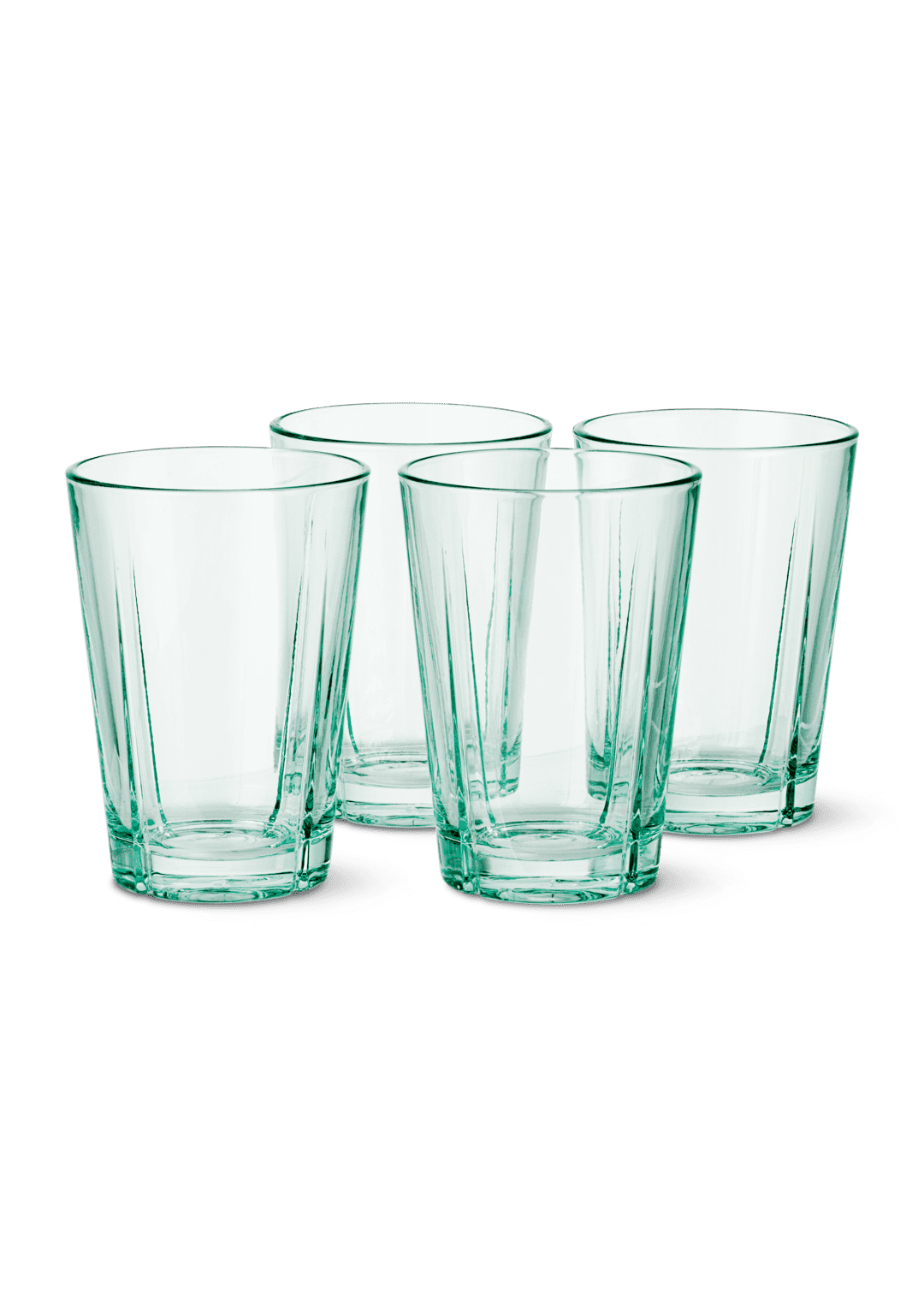 GC RECYCLED VANDGLAS 22 CL 4-PAK GRØN