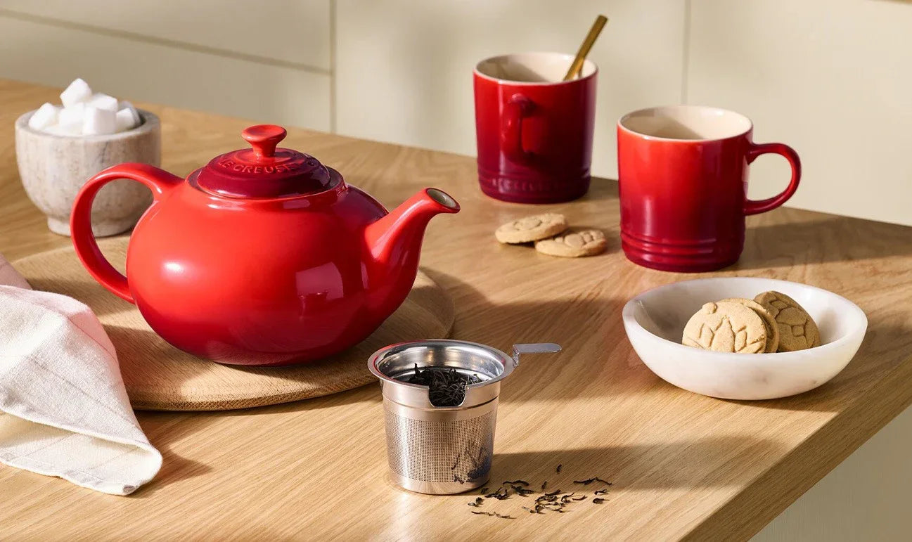 LE CREUSET TEKANDE M/FILTER 1,3 LTR CERISE