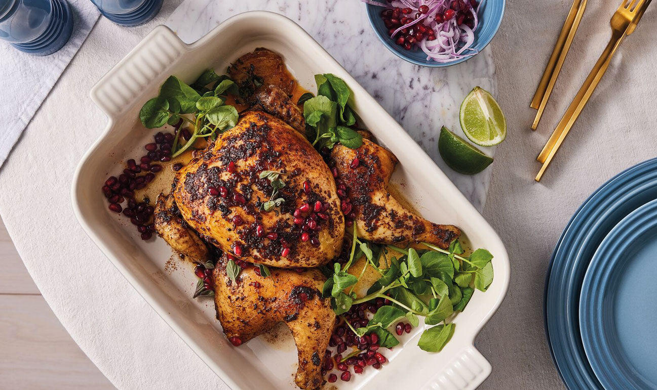 LC FAD 32X24 CM 4 L CHAMBRAY BLÅ