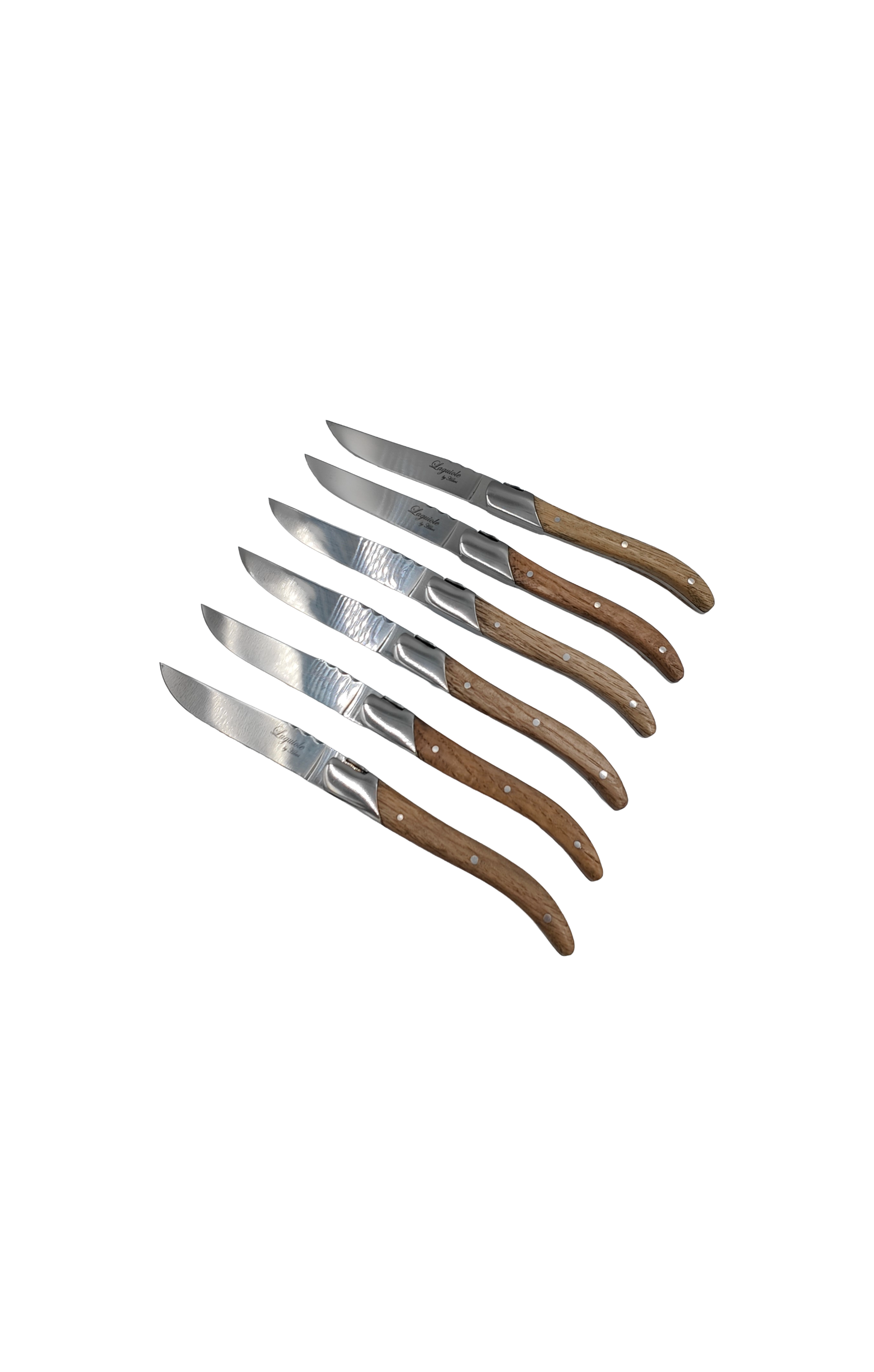 LAGUIOLE STEAKKNIV EGETRÆ 6-PAK HAWS