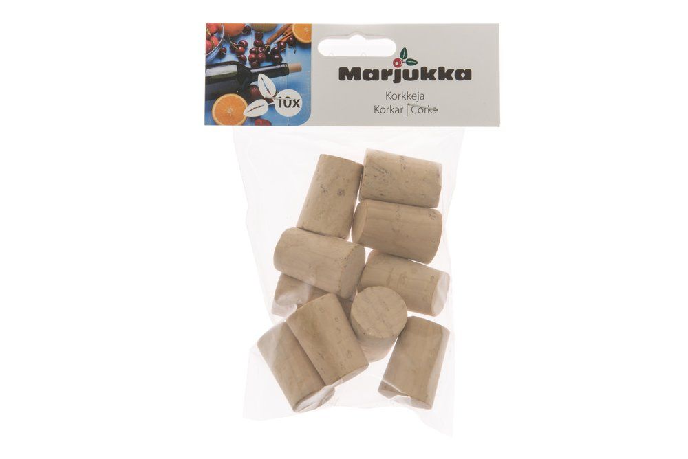 KORK PROPPER Ø 18/23 MM X 33 MM 10-PAK