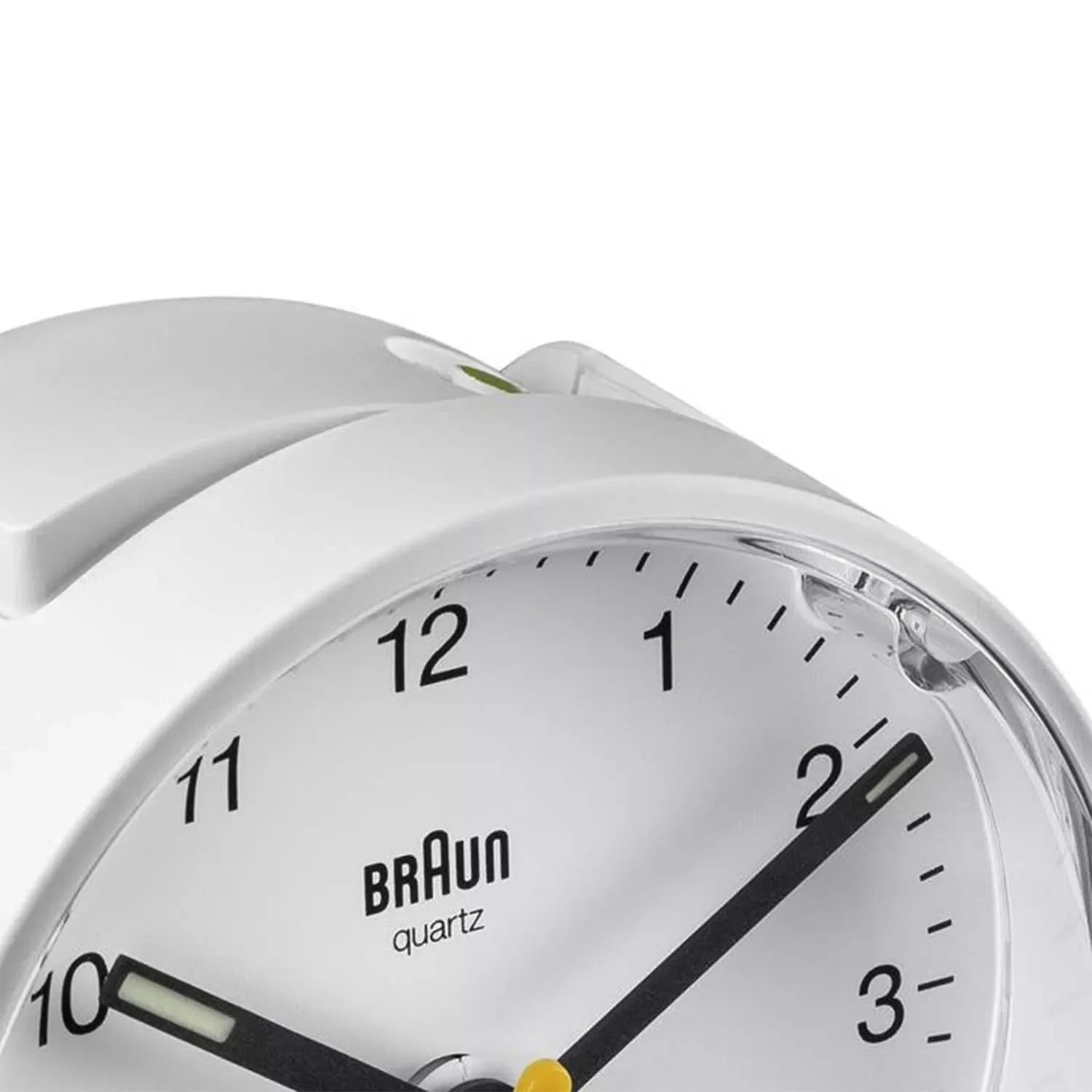 BRAUN VÆKKEUR HVID M/SNOOZE FUNKTION