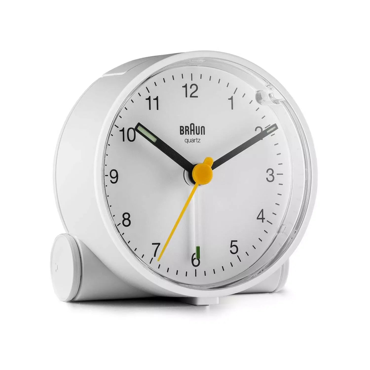 BRAUN VÆKKEUR HVID M/SNOOZE FUNKTION