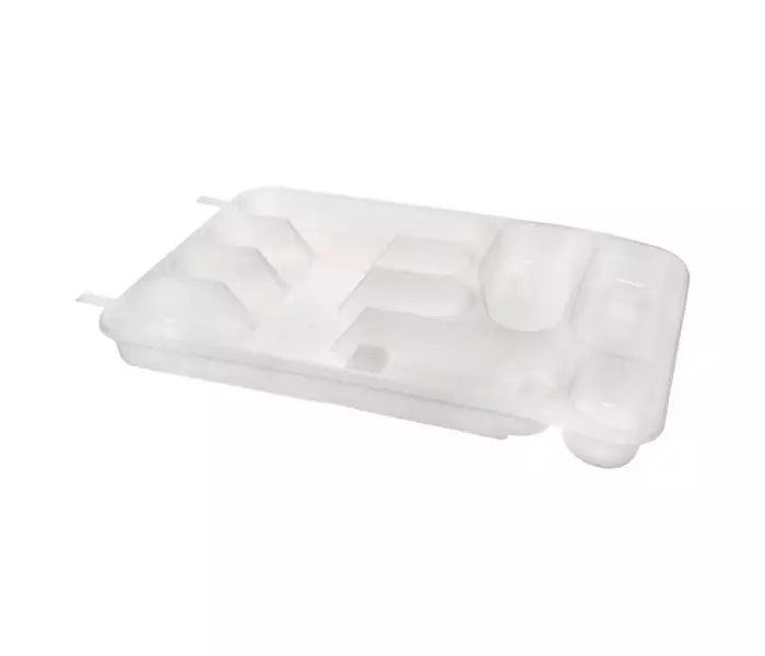 BESTIKKASSE 7 RUM HVID 32X48 CM