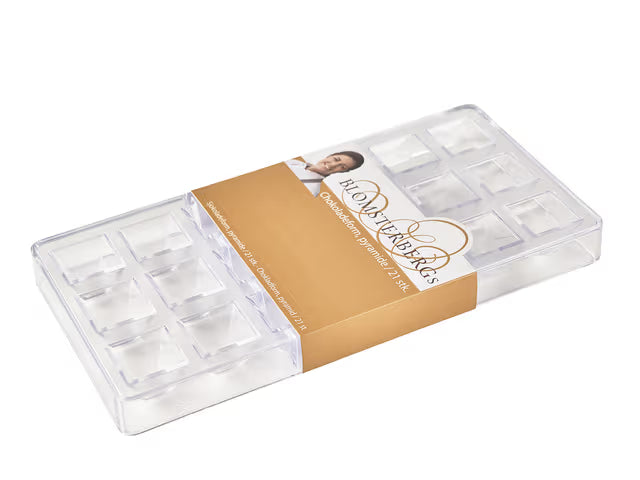 BLOMSTERBERG CHOKOLADEFORM PYRAMIDE HÅRD PLAST